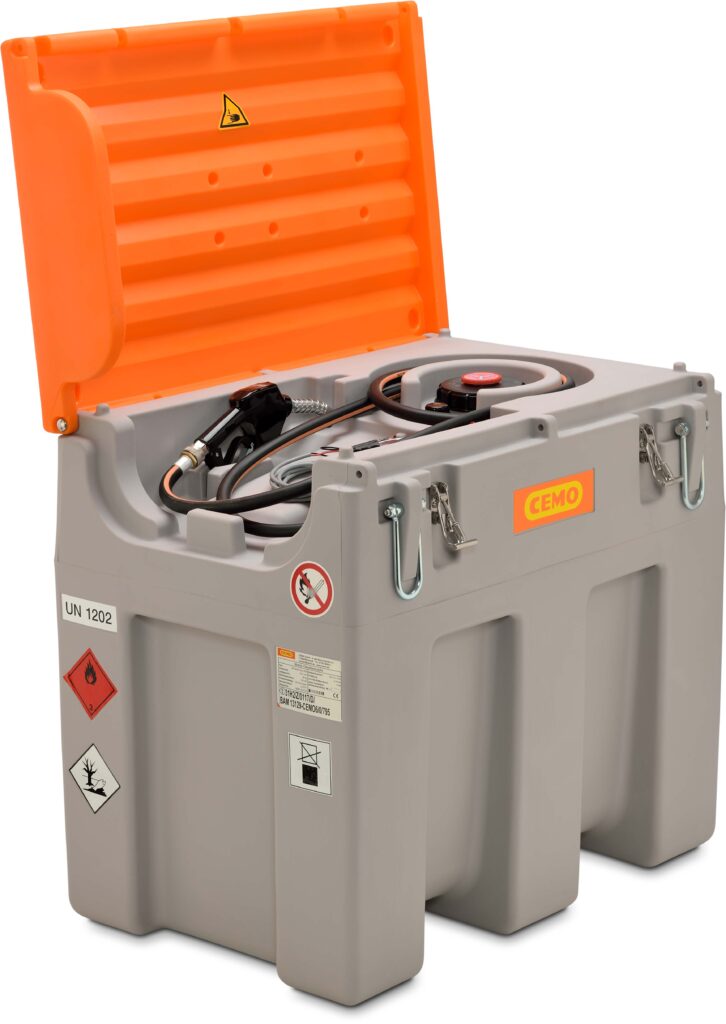10087 02 DT Mobil Easy 600 L Elektropumpe 12V Klappdeckel offen 1