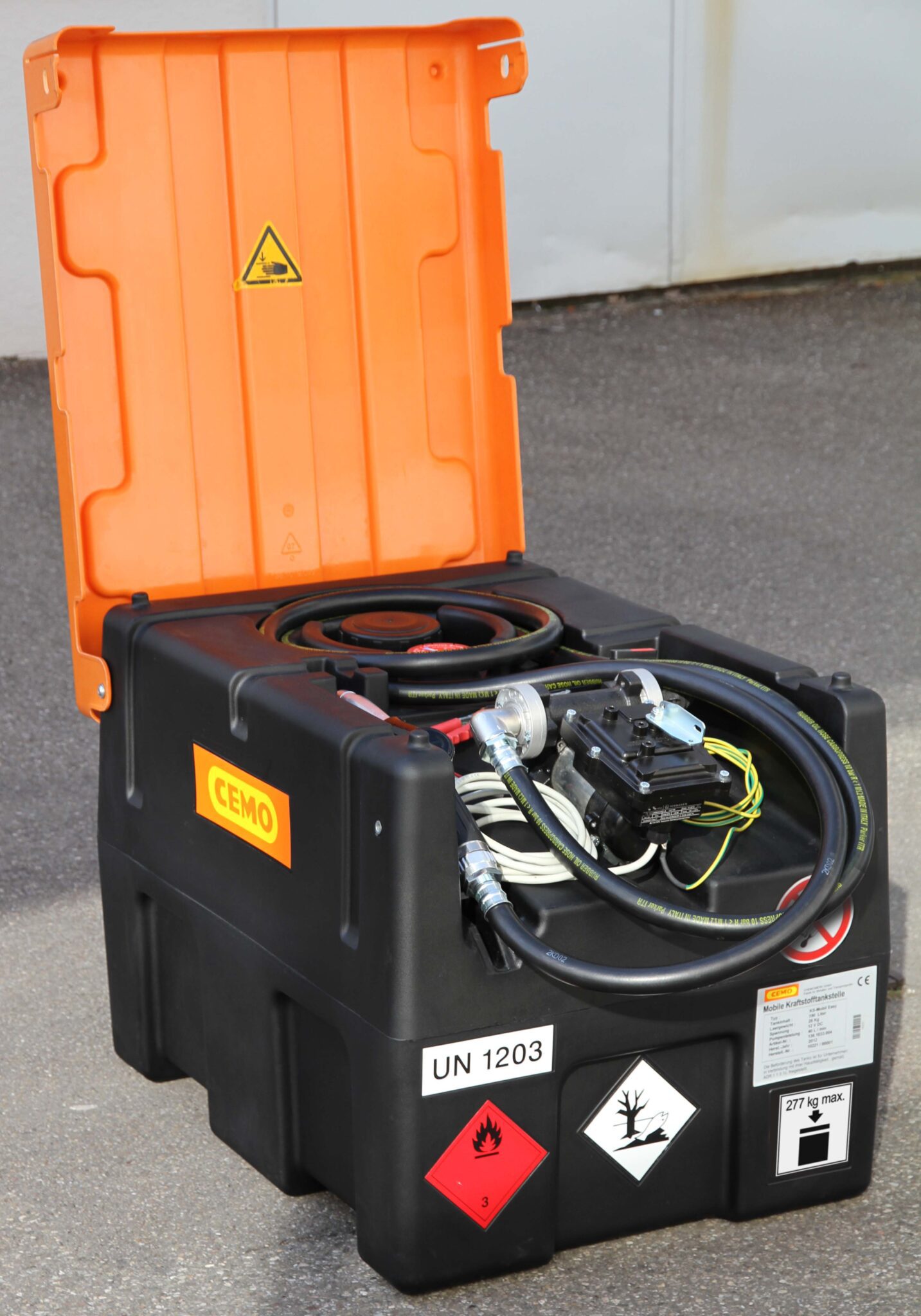 10223 01 KS Mobil Easy 190 L mit Elektropumpe Klappdeckel