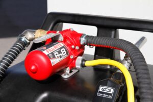 10646 03 Trolley 95 L Benzin Elektropumpe Detail