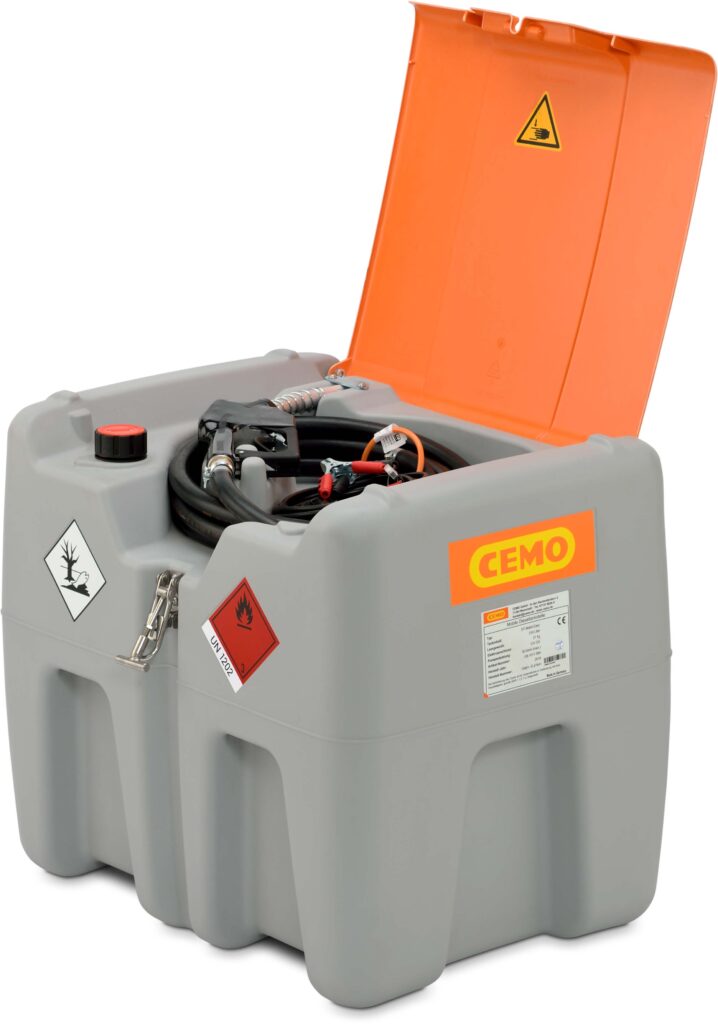 10981 03 DT Mobil Easy 210 L Elektropumpe CENTRI SP 30 Klappdeckel offen
