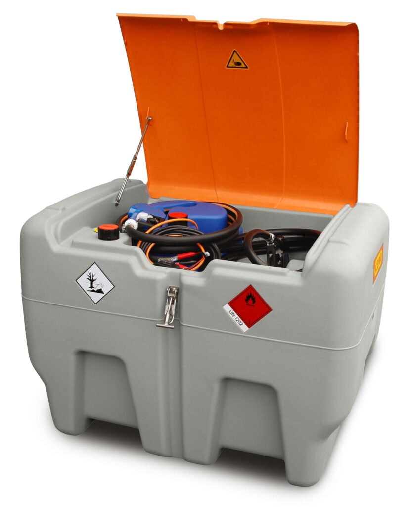 10992 09 DT Mobil Easy COMBI 440 50 L Elektropumpe Klappdeckel offen